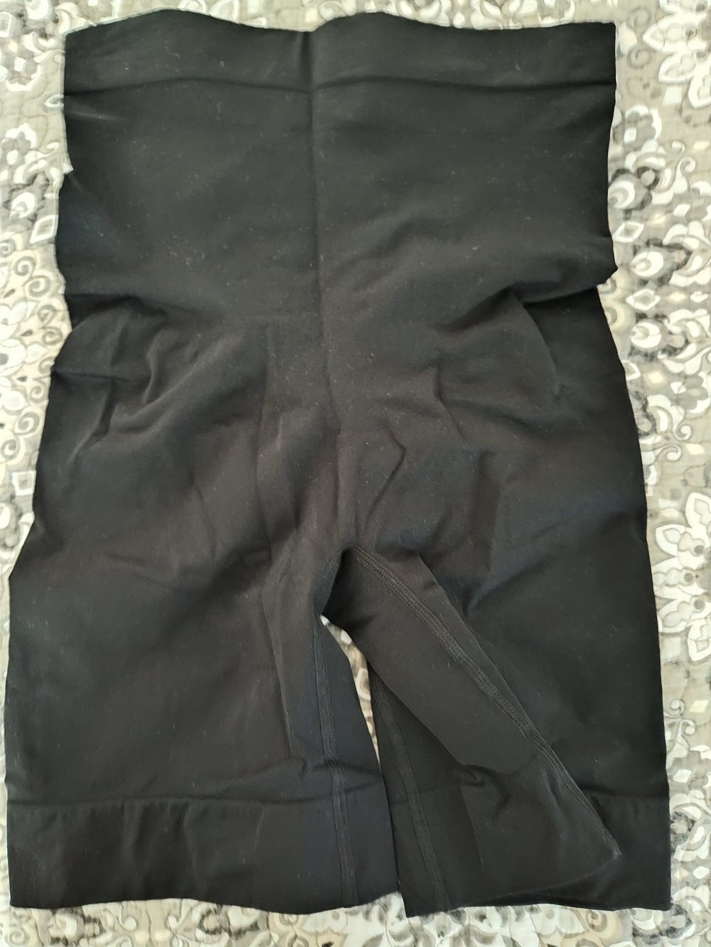 Women's Black High-Rise Shaping Shorts
